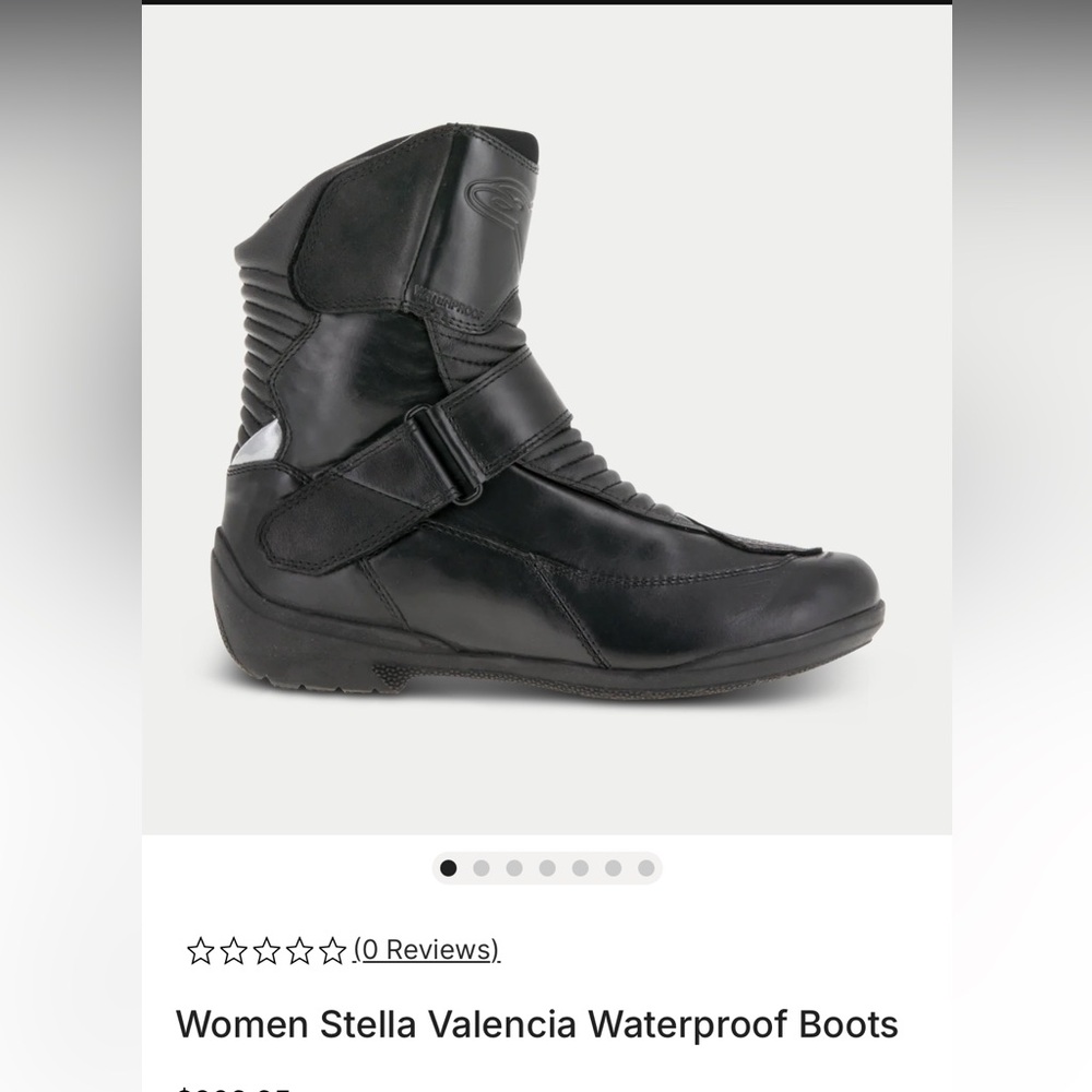 Alpinestars Womens Stella Valencia Waterproof Motorcycle boots - Sz 8